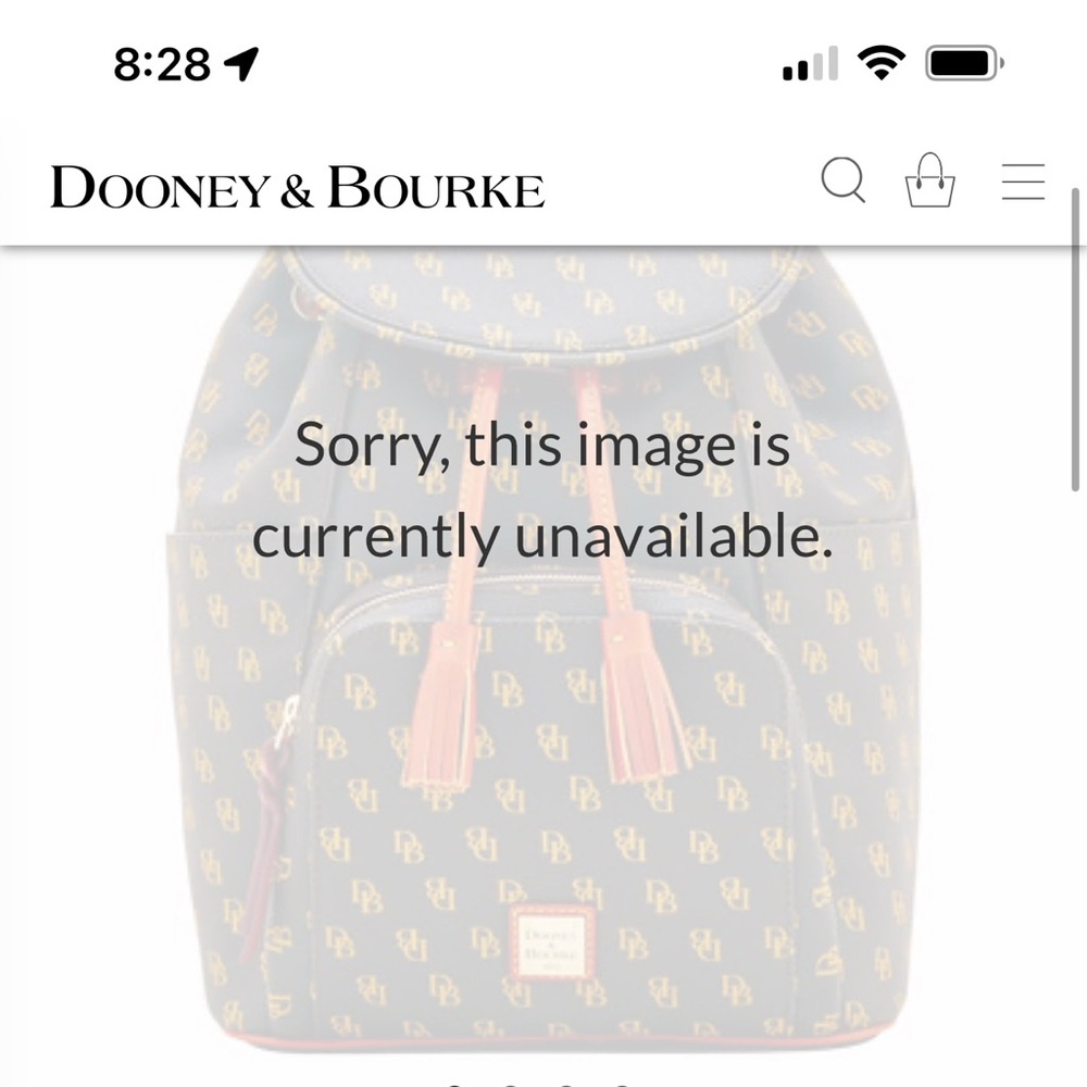 Perfect Dooney & Bourke Backpack! - Picture 6 of 7